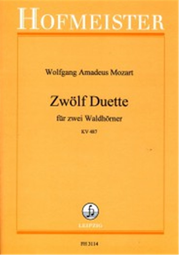 12 Stücke, KV 487